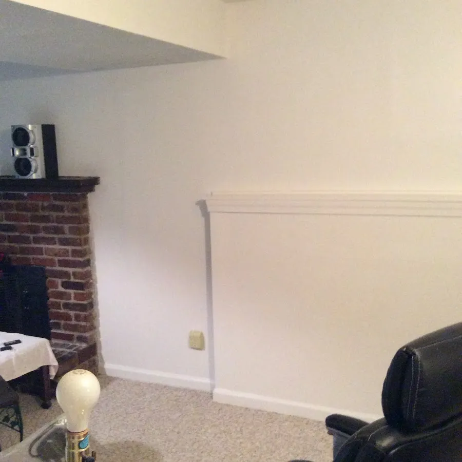 Water damage restoration completed in Cumberland basement